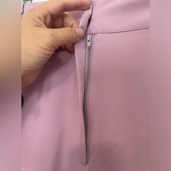 PRETTY LITTLE THING plus size lavender wide leg pants! - Picture 3 of 13